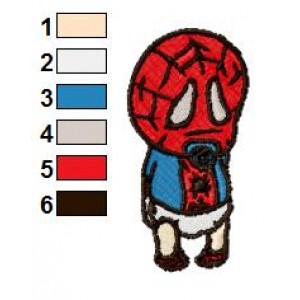 Spiderbaby Embroidery Design